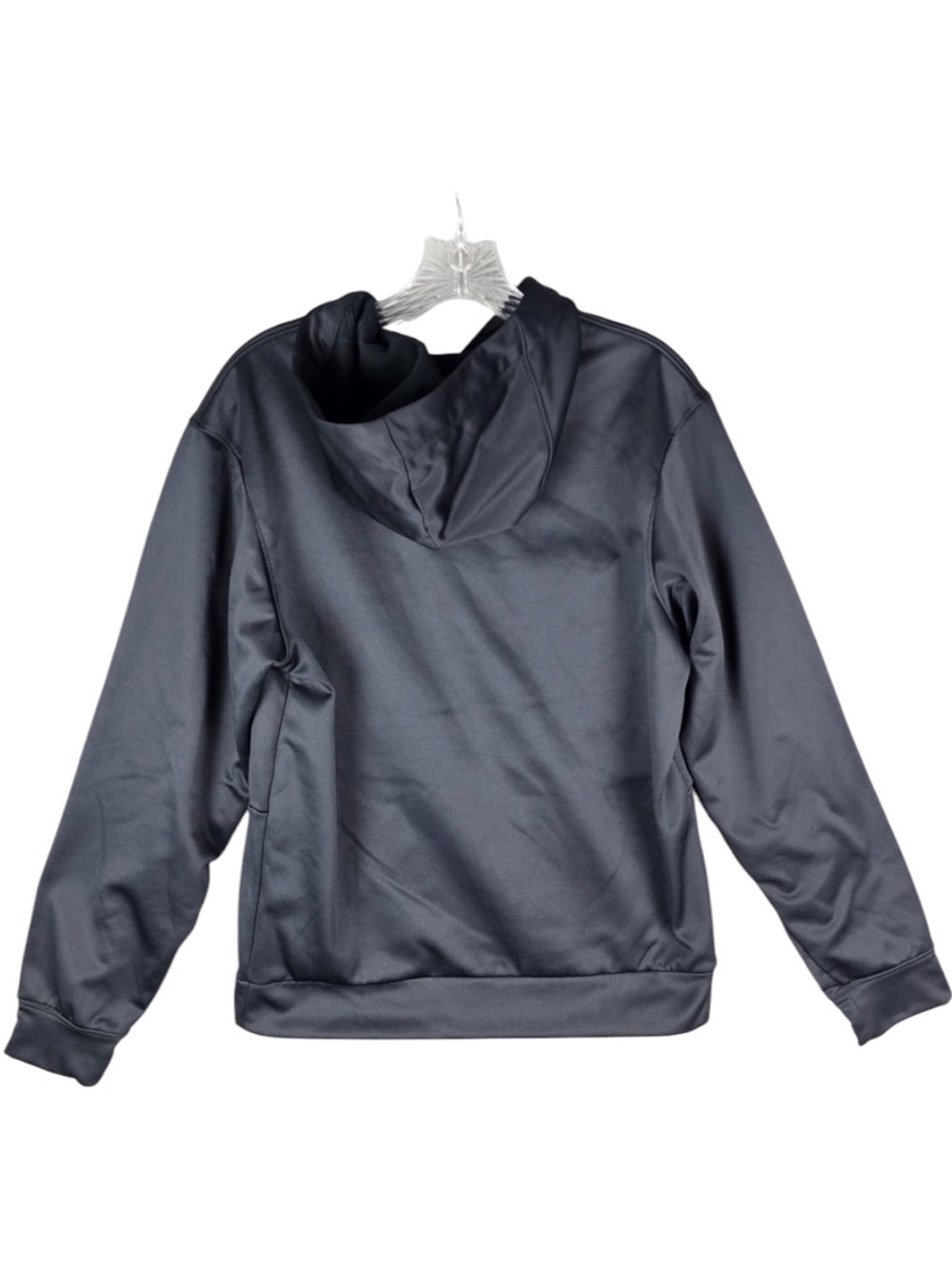 NIKE Men’s Therma Fit Starting 5 Hoodie in Black with Bold White Logo Size Large - Picture 6 of 12